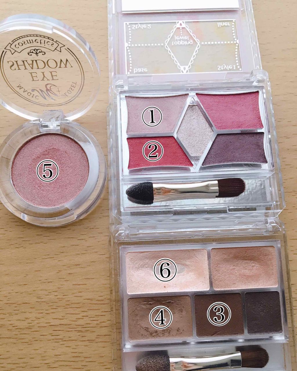 MCアイシャドウ/MAGIC CLOSET/単色アイシャドウを使ったクチコミ（2枚目）