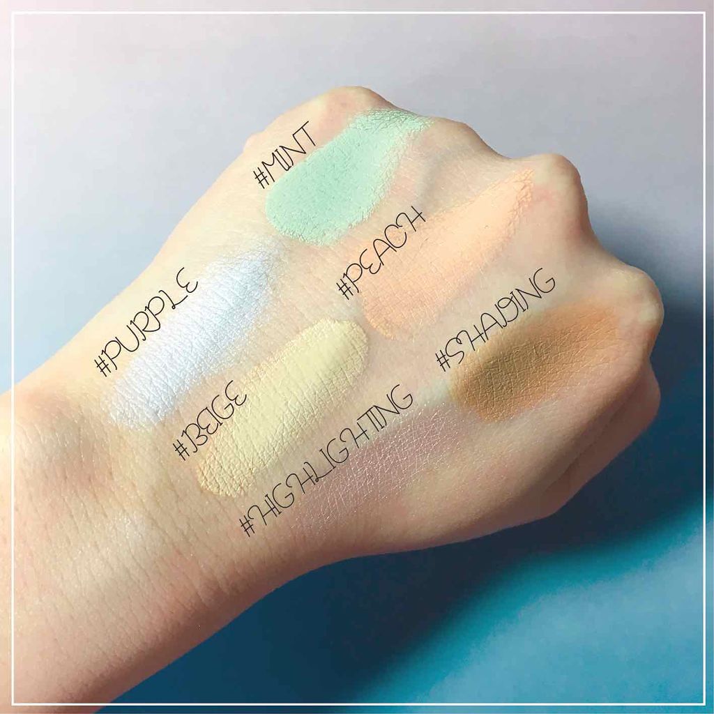 STUDIO FACE TUNING CONCEALER PALETTE/3CE/パレットコンシーラーを使ったクチコミ(3枚目)