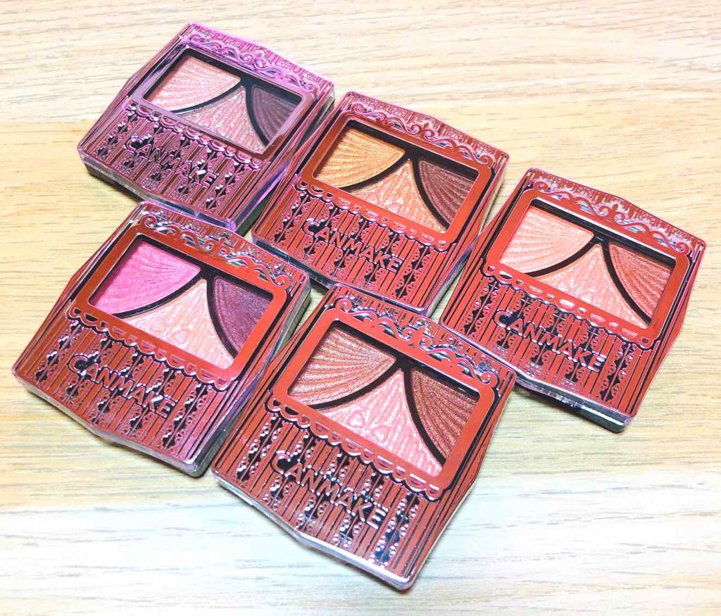 ジューシーピュアアイズ/キャンメイク/アイシャドウパレットを使ったクチコミ(1枚目)