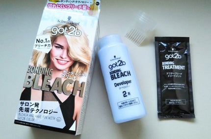 ボンディング・ブリーチ/got2b/ブリーチ剤を使ったクチコミ(3枚目)