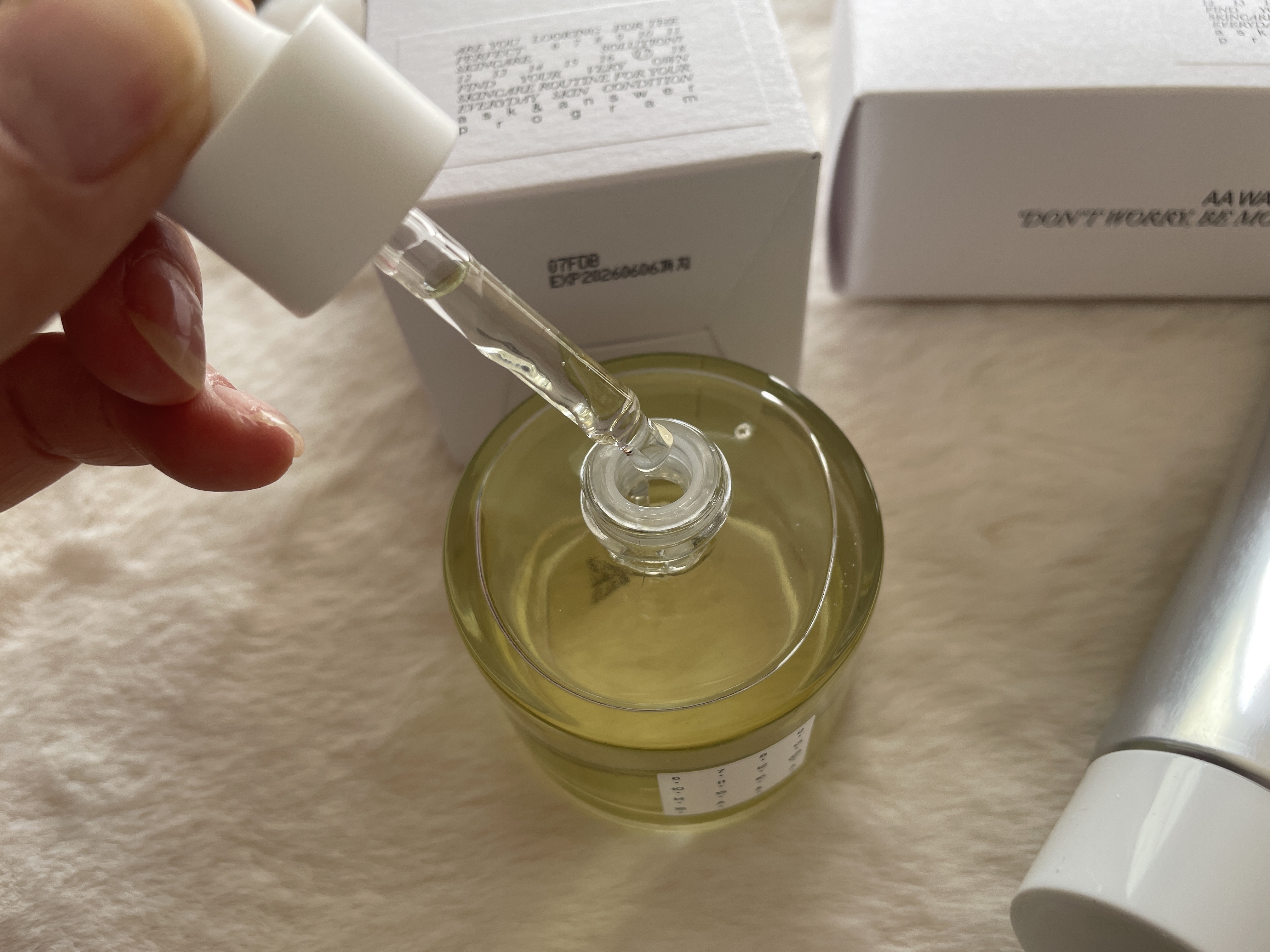 AAモイスチャライジングオイル /Shangpree/フェイスオイルを使ったクチコミ（2枚目）