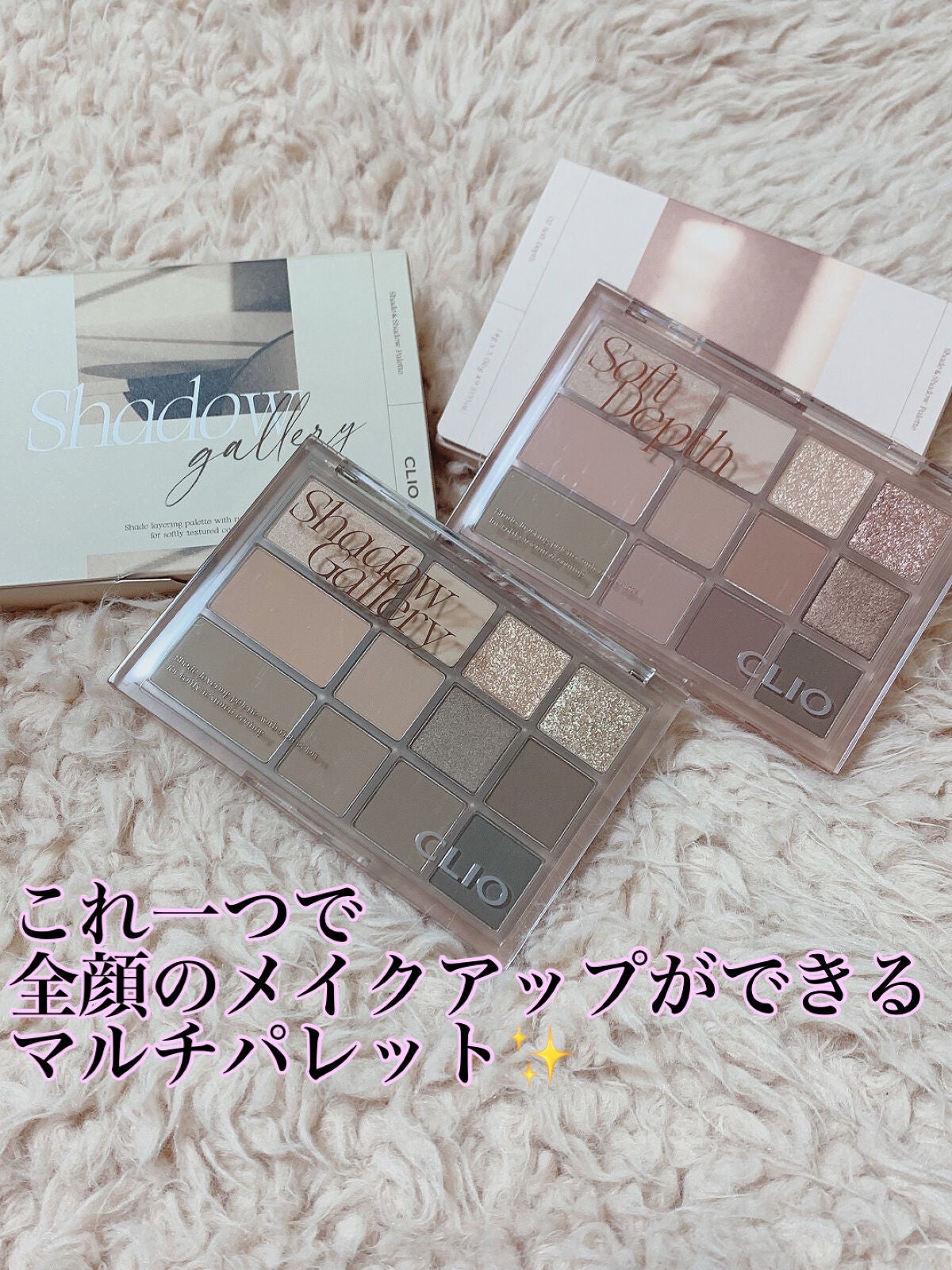 シェード アンド シャドウ パレット/CLIO/アイシャドウパレットを使ったクチコミ(1枚目)