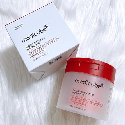 レッドアクネピーリングパッド/MEDICUBE/トナーパッドを使ったクチコミ(5枚目)