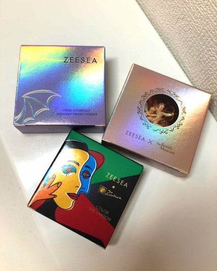 ZEESEA ×PICASSO COLOREYESHADOW/ZEESEA/アイシャドウパレットを使ったクチコミ(1枚目)