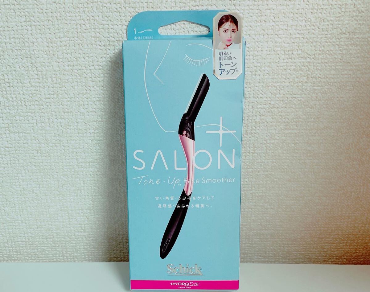 サロンプラス トーンアップ フェイススムーサー ホルダー(刃付き)/サロンプラス/シェーバーを使ったクチコミ(1枚目)