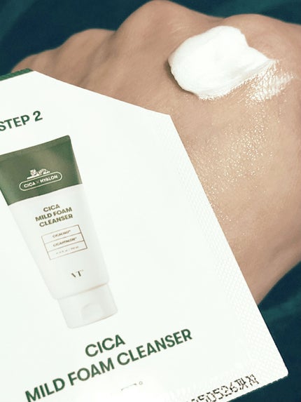 CICA マイルドフォームクレンザー/VT/洗顔フォームを使ったクチコミ(3枚目)