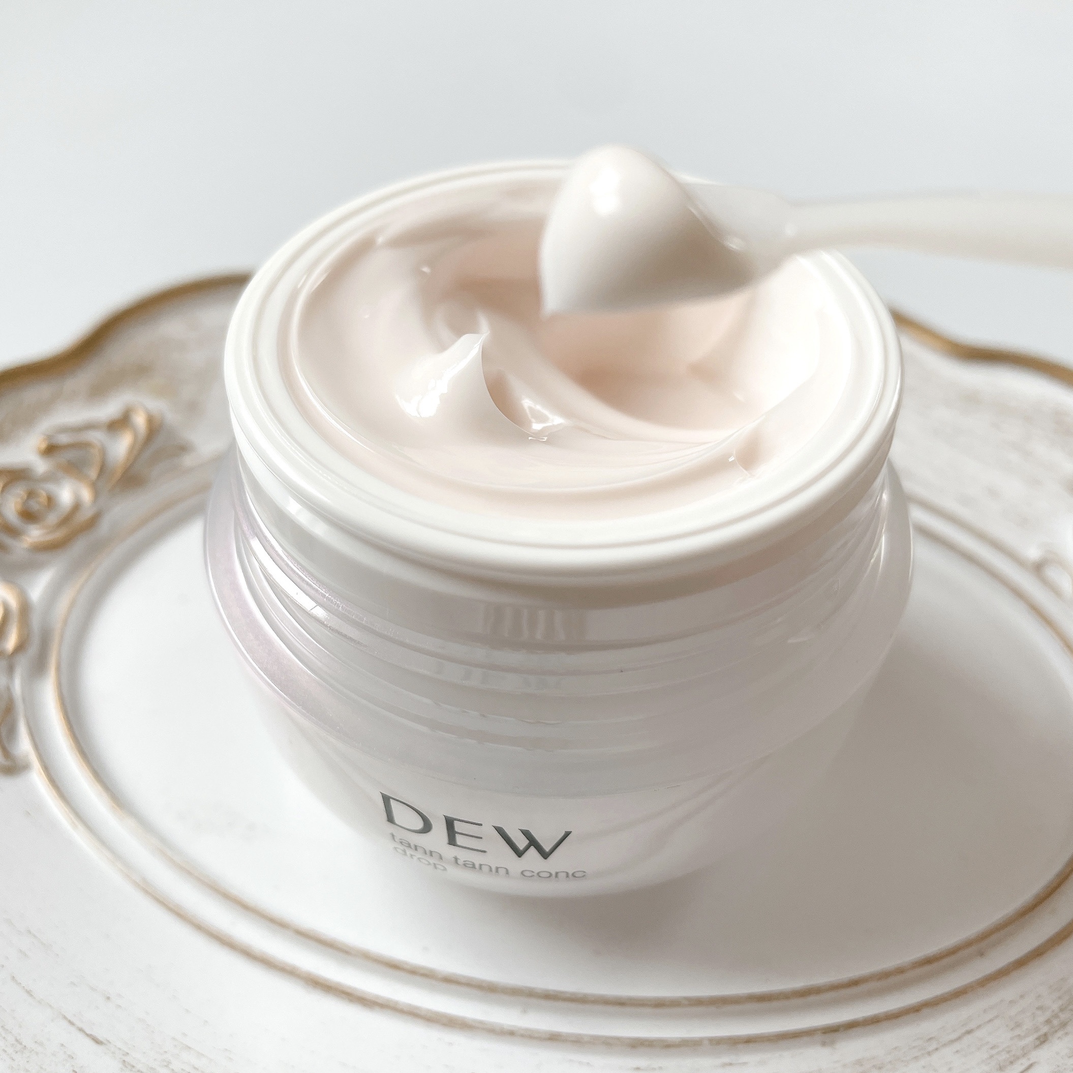 タンタンコンクドロップ/DEW/フェイスクリームを使ったクチコミ（2枚目）