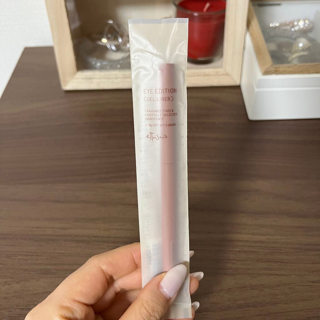 エテュセ ラスティング ジェルライナー/ettusais/ジェルアイライナーを使ったクチコミ(1枚目)