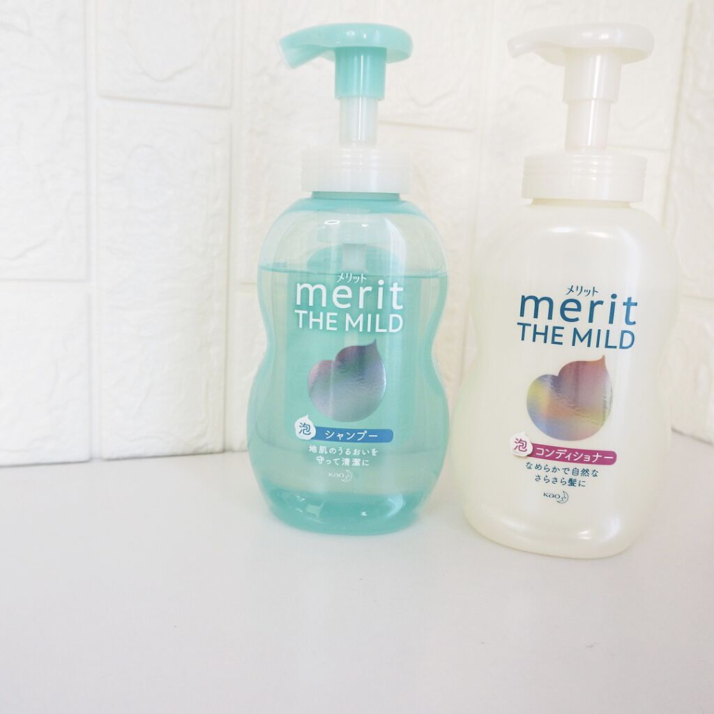 ザマイルド/メリット/市販シャンプーを使ったクチコミ（1枚目）