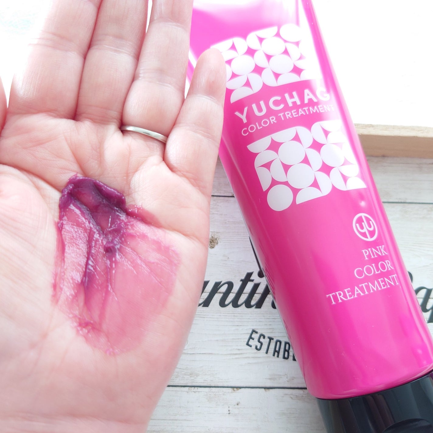 ユチャ カラーシャンプー/カラートリートメント/YUCHAG/市販シャンプーを使ったクチコミ(7枚目)