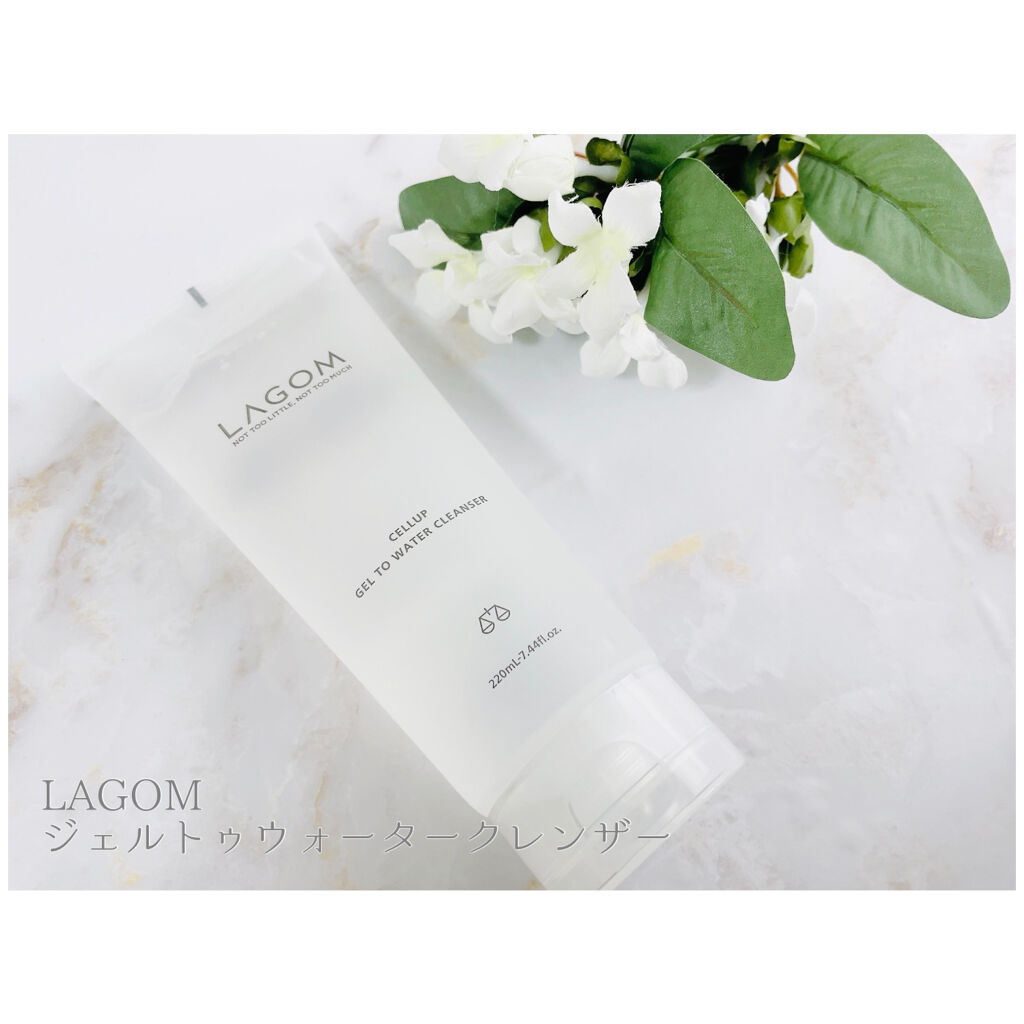 ラゴム ジェルトゥウォーター クレンザー(朝用洗顔)/LAGOM /その他洗顔料を使ったクチコミ（1枚目）