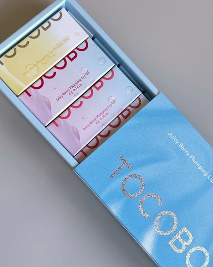 ジューシーベリープランピングリップオイル/TOCOBO/リップグロスを使ったクチコミ(7枚目)