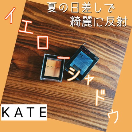 ケイト ザ アイカラー/KATE/単色アイシャドウを使ったクチコミ(1枚目)