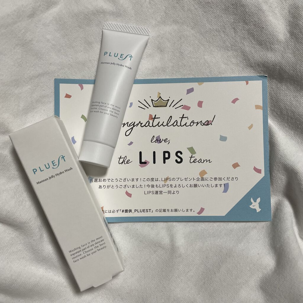 マンナンジェリーハイドロウォッシュ/PLUEST/洗顔料を使ったクチコミ（1枚目）