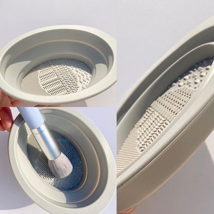 しろいぱんだ on LIPS 「\100均で買ってよかったもの☝️/◾︎シリコーンパフケースシ..」(4枚目)