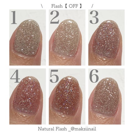 ナチュラルフラッシュ/ネイル工房/ジェルネイルを使ったクチコミ(3枚目)