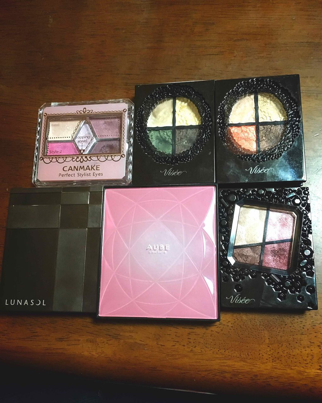 【旧品】パーフェクトスタイリストアイズ/キャンメイク/アイシャドウパレットを使ったクチコミ(1枚目)