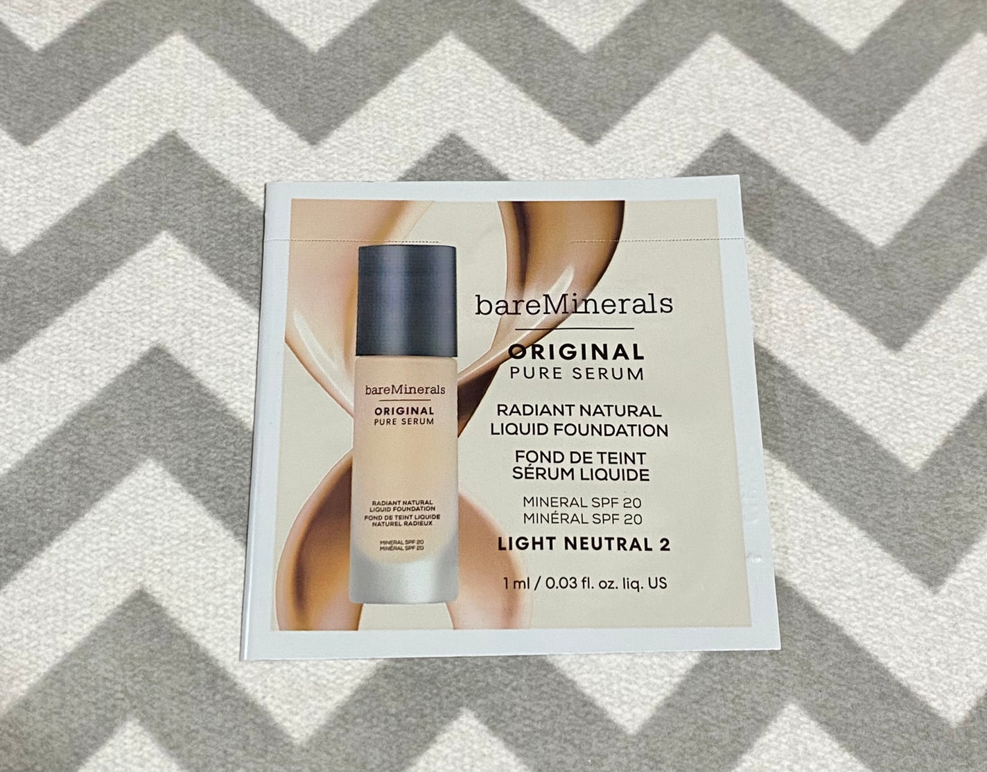 オリジナル ピュア セラム リキッド ファンデーション/bareMinerals/リキッドファンデーションを使ったクチコミ(1枚目)