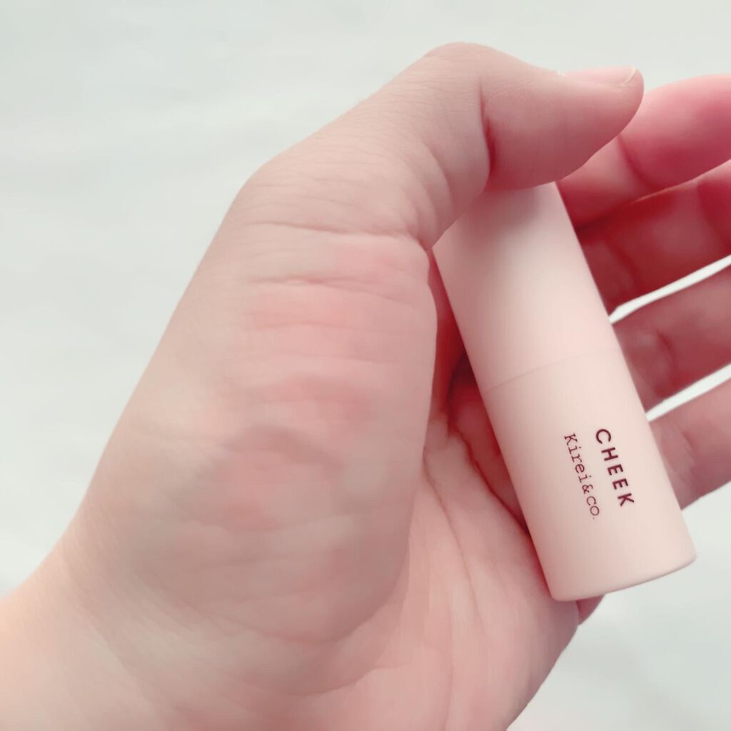 スティックチーク/Kirei&co./ジェル・クリームチークを使ったクチコミ(4枚目)