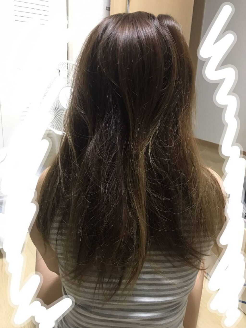 カラーリングミルク【旧】/パルティ/ヘアカラーを使ったクチコミ（2枚目）