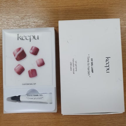 セルフカスタム ネイルシール/KEEPU/ネイルシールを使ったクチコミ(3枚目)