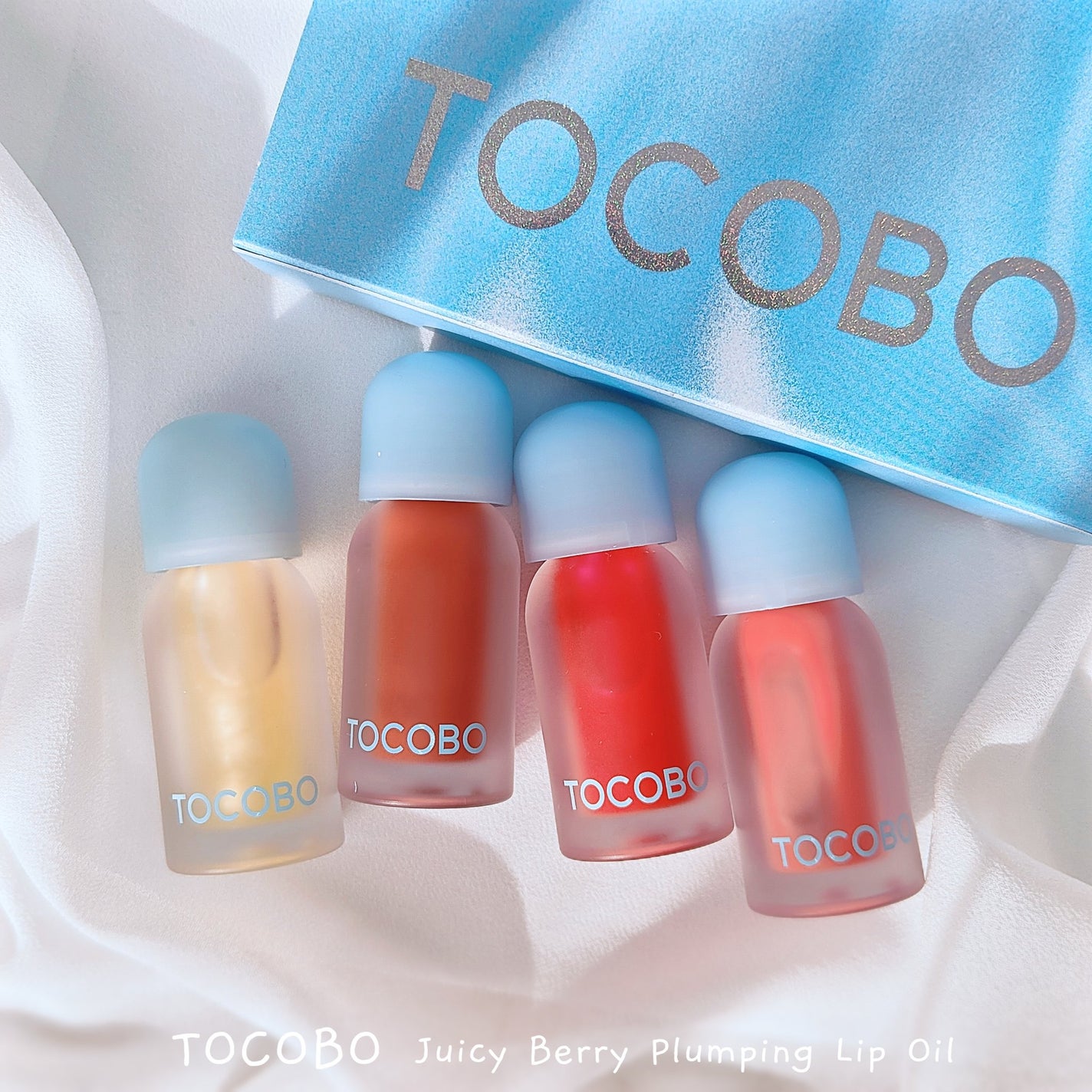 ジューシーベリープランピングリップオイル/TOCOBO/リップグロスを使ったクチコミ(1枚目)