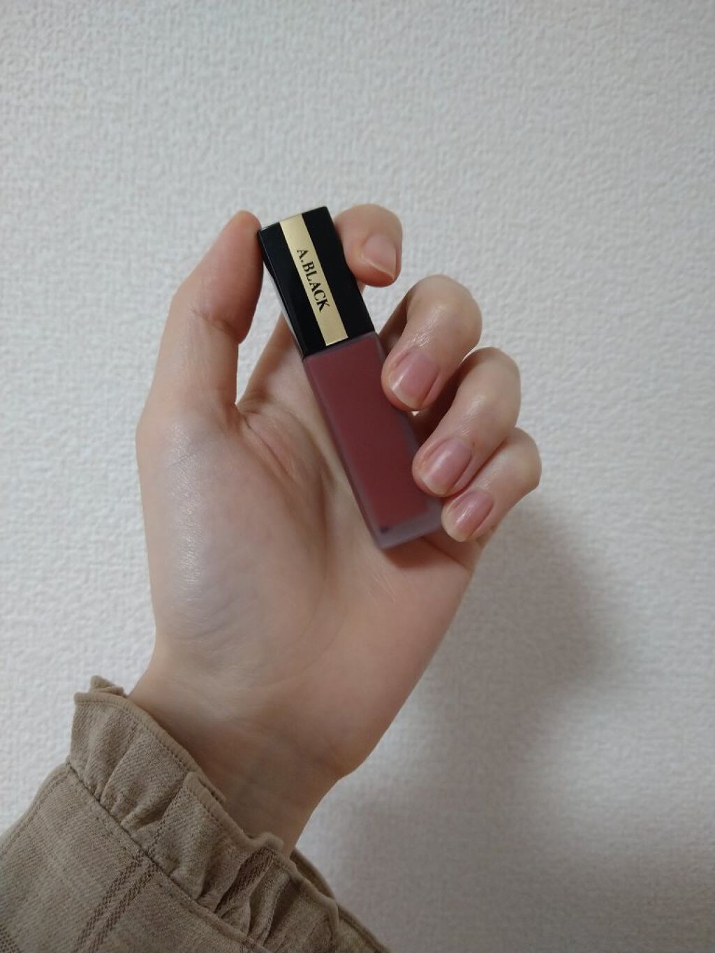 アーティスティックベルベットティント/A.BLACK/リップティントを使ったクチコミ（1枚目）