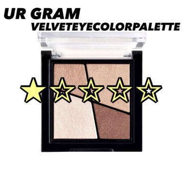 UR GLAM　VELVET EYE COLOR PALETTE/U R GLAM/アイシャドウパレットを使ったクチコミ（1枚目）