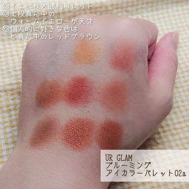 ブルーミングアイカラーパレット (TOKYO GIRLS COLLECTION)/U R GLAM/アイシャドウパレットを使ったクチコミ（6枚目）