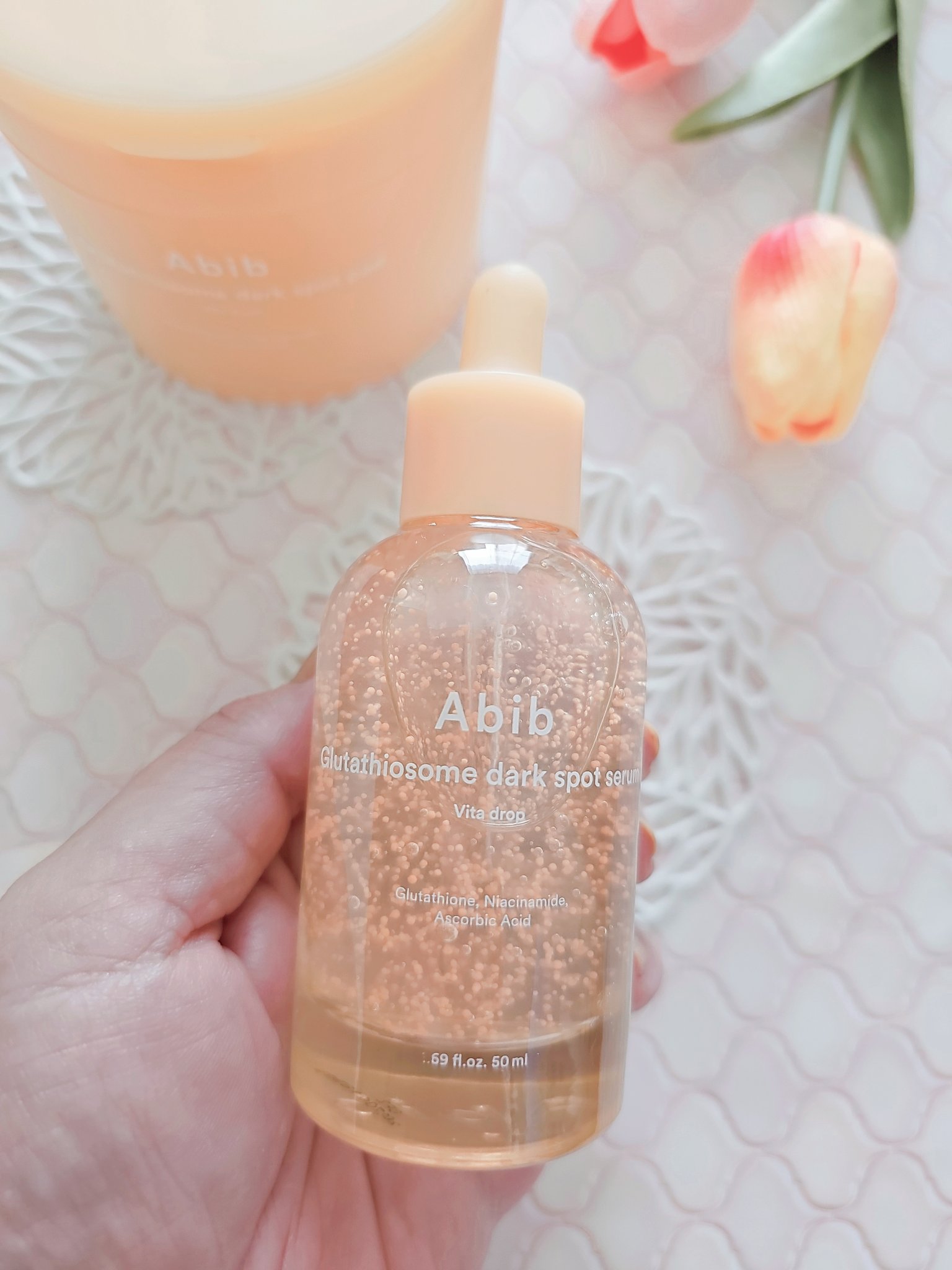 アビブ　グルタチオンソームダークスポットセラムビタドロップ/Abib /美容液を使ったクチコミ（2枚目）