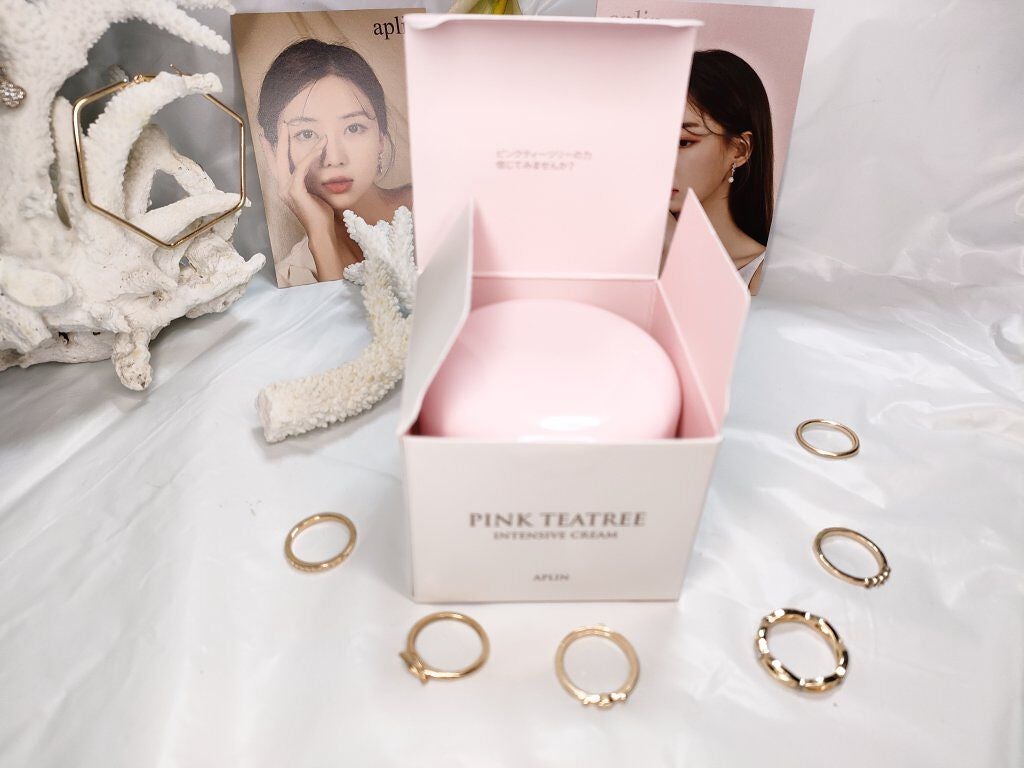 ピンクティーツリークリーム/APLIN/フェイスクリームを使ったクチコミ(2枚目)