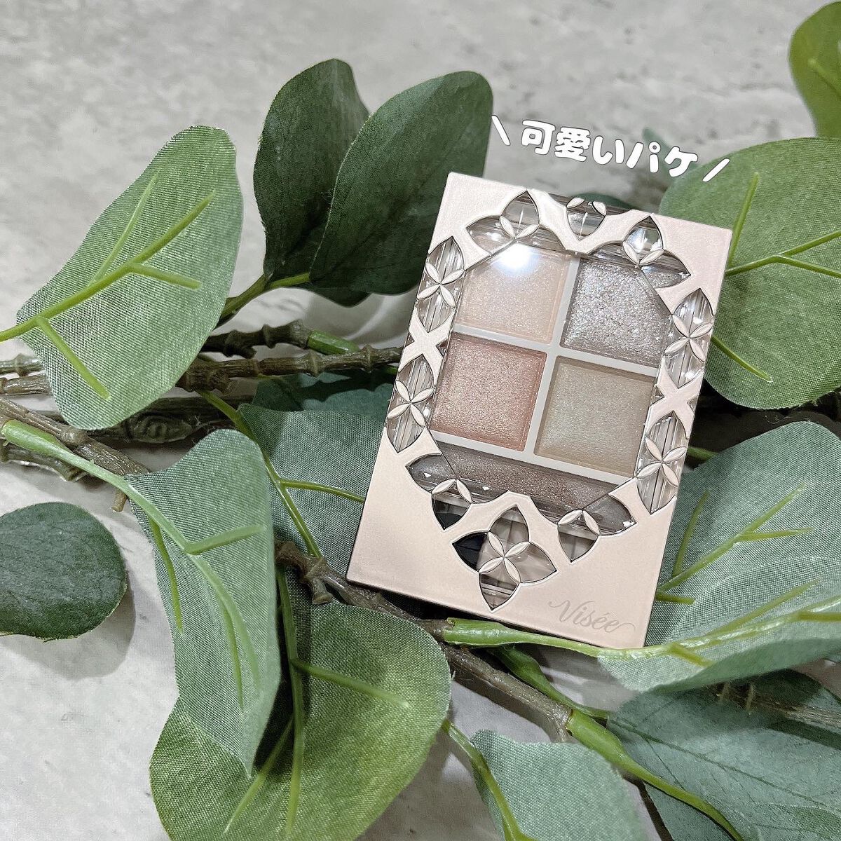 パノラマデザイン アイパレット/Visée/アイシャドウパレットを使ったクチコミ(2枚目)