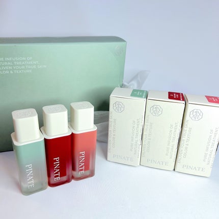 ナチュラルブルームリップオイルセラム 3色セット/PINATE/リップグロスを使ったクチコミ(8枚目)