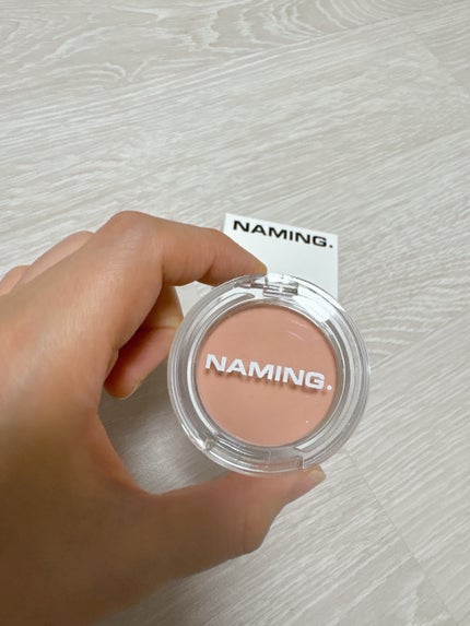 ネーミング フラッフィーパウダーブラッシュ/NAMING./パウダーチークを使ったクチコミ(7枚目)