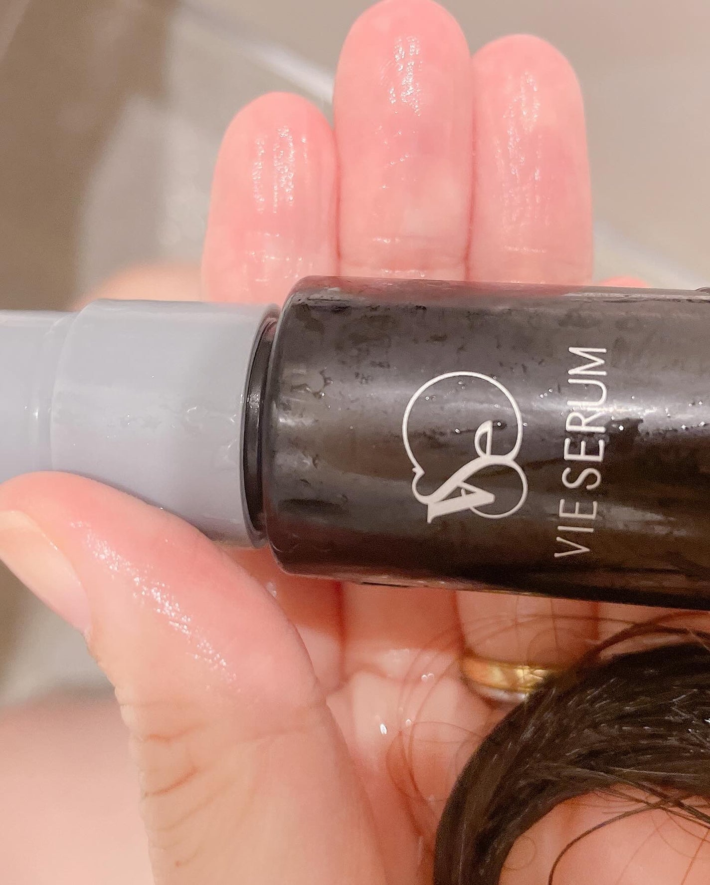 ヴィセラムトリートメントセット/VIE SERUM/洗い流すヘアトリートメントを使ったクチコミ(3枚目)