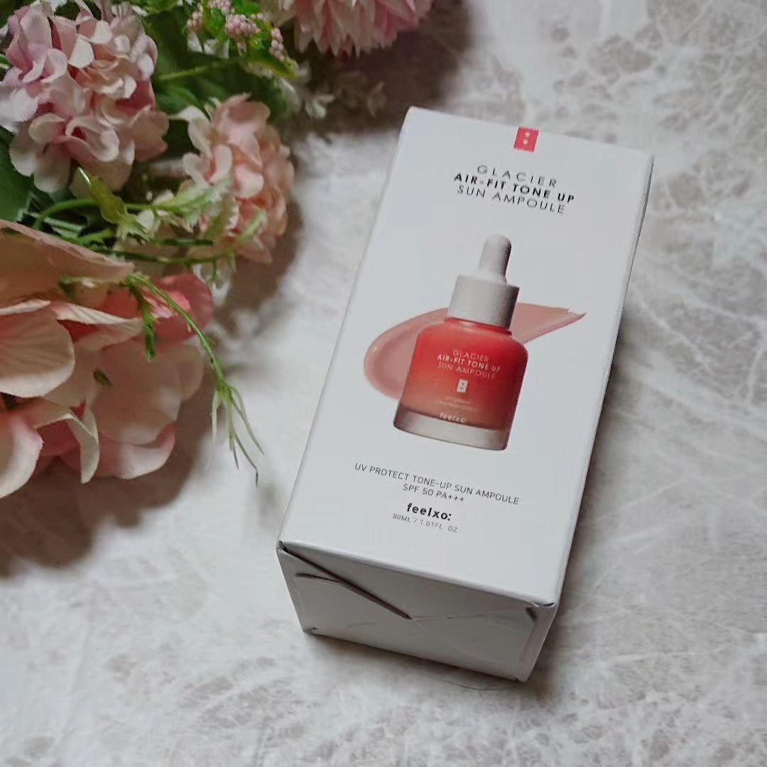 ピルソ グラシアエアフィットトーンアップサンアンプル SPF50 PA+++/feelxo/化粧下地を使ったクチコミ（1枚目）