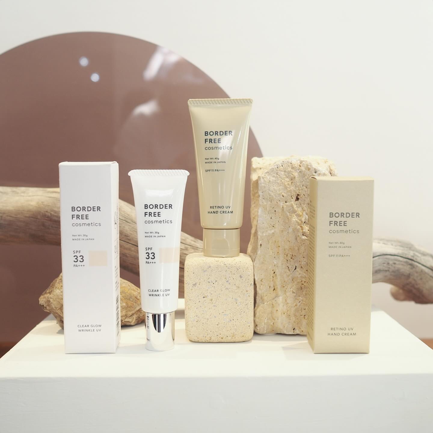 クリアグロウリンクルUV/BORDER FREE cosmetics/日焼け止め・UVケアを使ったクチコミ（1枚目）