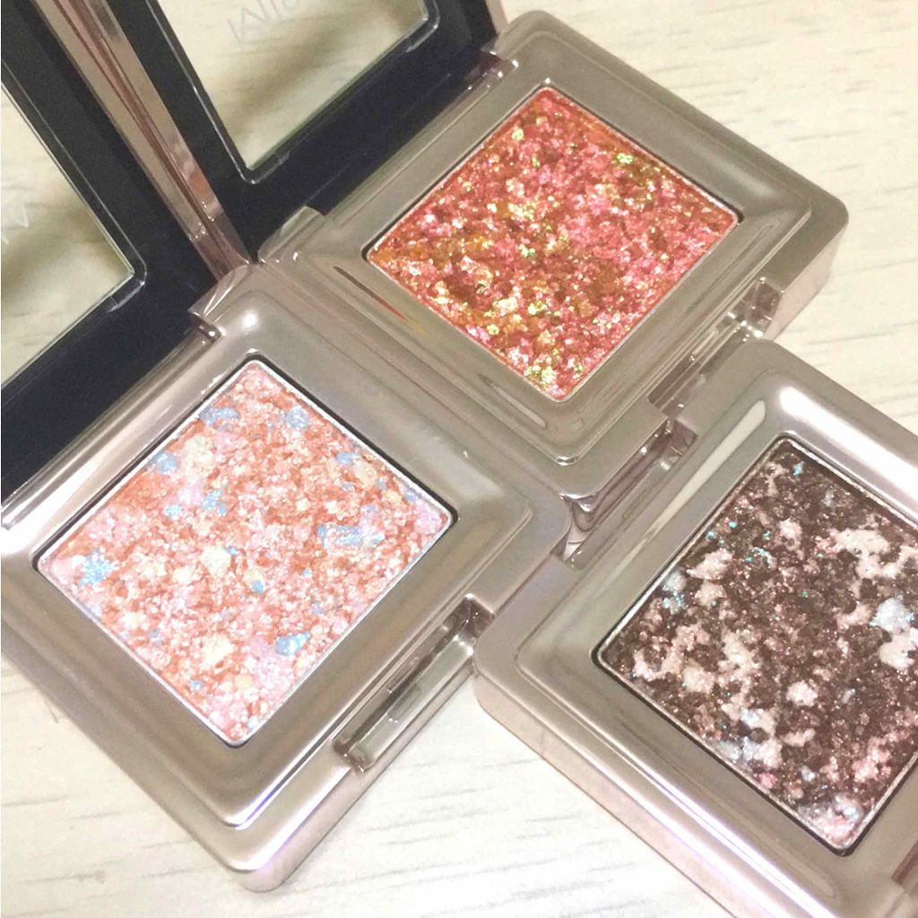 グリッタープリズム シャドウ/MISSHA/グリッターを使ったクチコミ(2枚目)