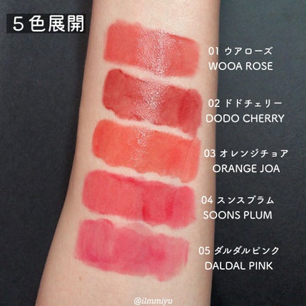 NAWAKIS MOISTY AURA TINT/NAWAKIS/口紅を使ったクチコミ(4枚目)