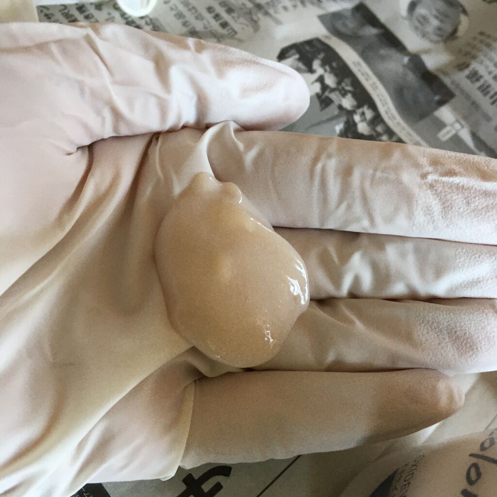 カラーリングミルク【旧】/パルティ/ヘアカラーを使ったクチコミ(7枚目)