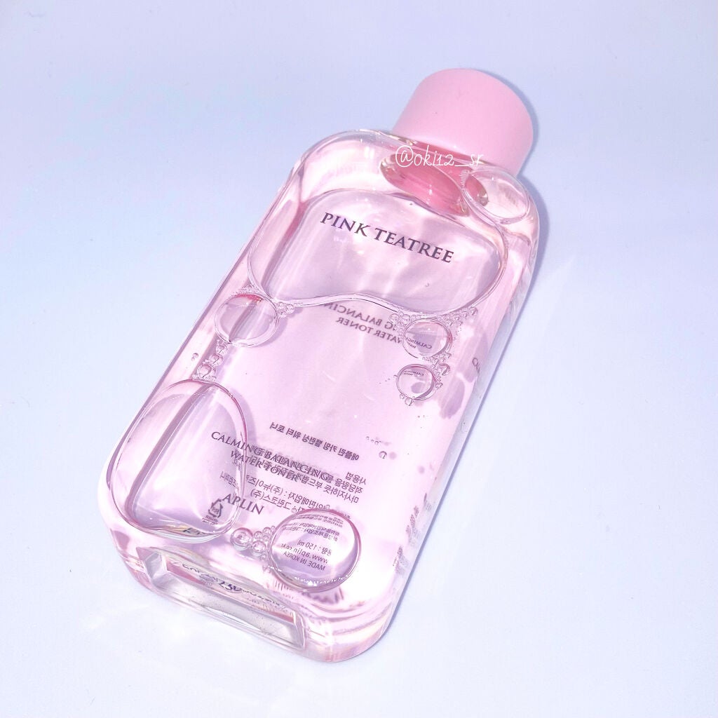 ピンクティーツリートナー/APLIN/化粧水を使ったクチコミ(3枚目)