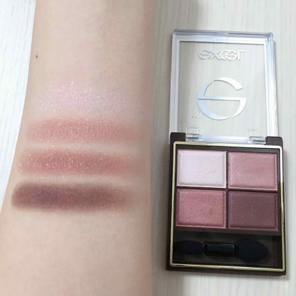 スキニーリッチシャドウ/excel/アイシャドウパレットを使ったクチコミ(3枚目)