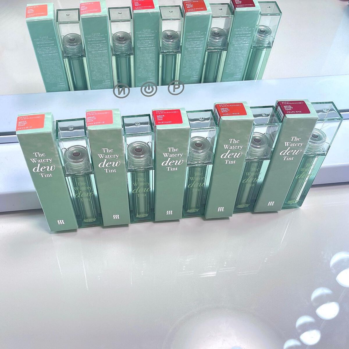 ザ ウォータリーデューティント/MERZY/リップティントを使ったクチコミ(5枚目)