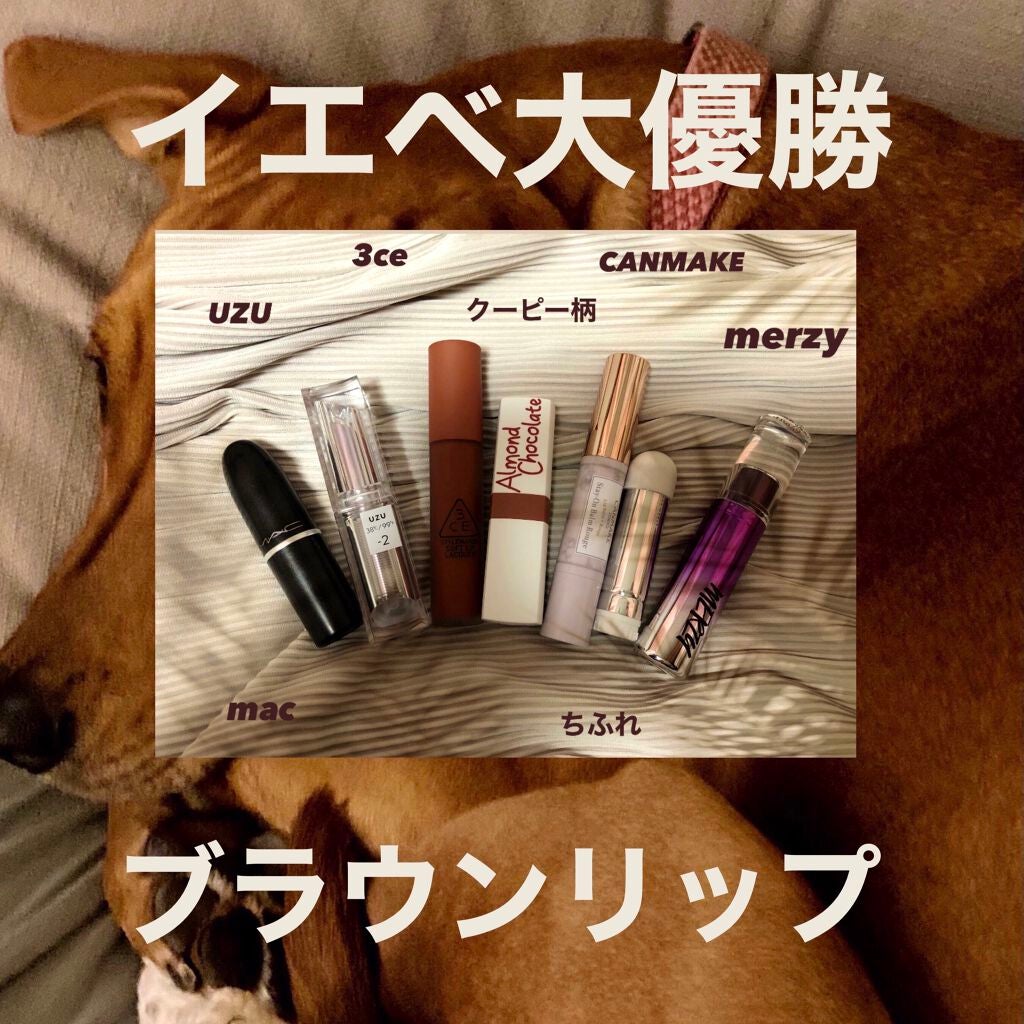 ステイオンバームルージュ/キャンメイク/口紅を使ったクチコミ(1枚目)