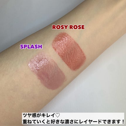 ウォーターグローリップティント/INGA/リップティントを使ったクチコミ(7枚目)