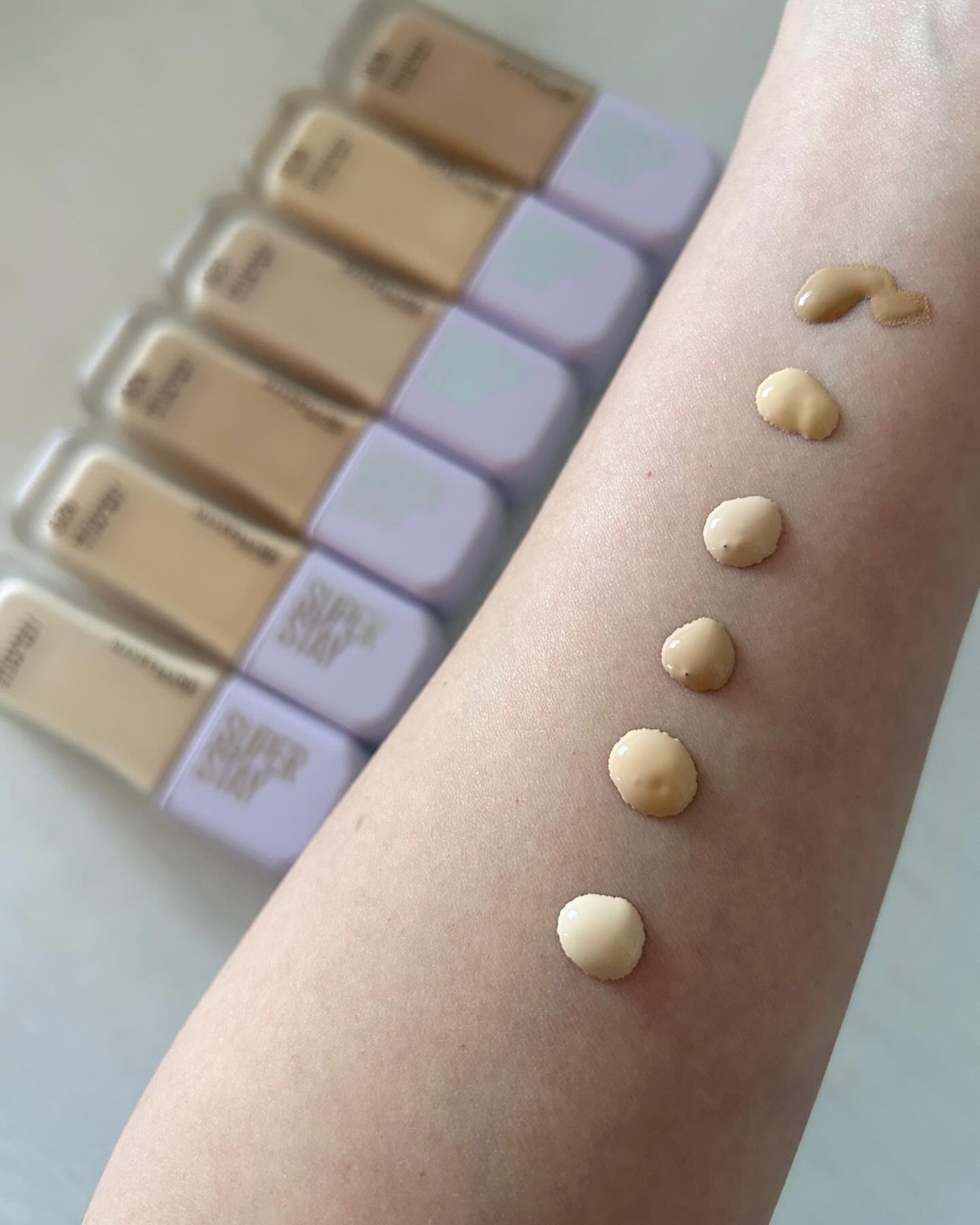 SPステイ ルミマット リキッド ファンデーション/MAYBELLINE NEW YORK/リキッドファンデーションを使ったクチコミ（2枚目）