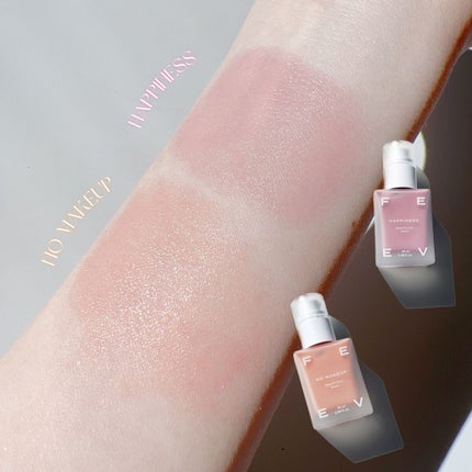 カラーセラム/FEEV/リキッドチークを使ったクチコミ(8枚目)