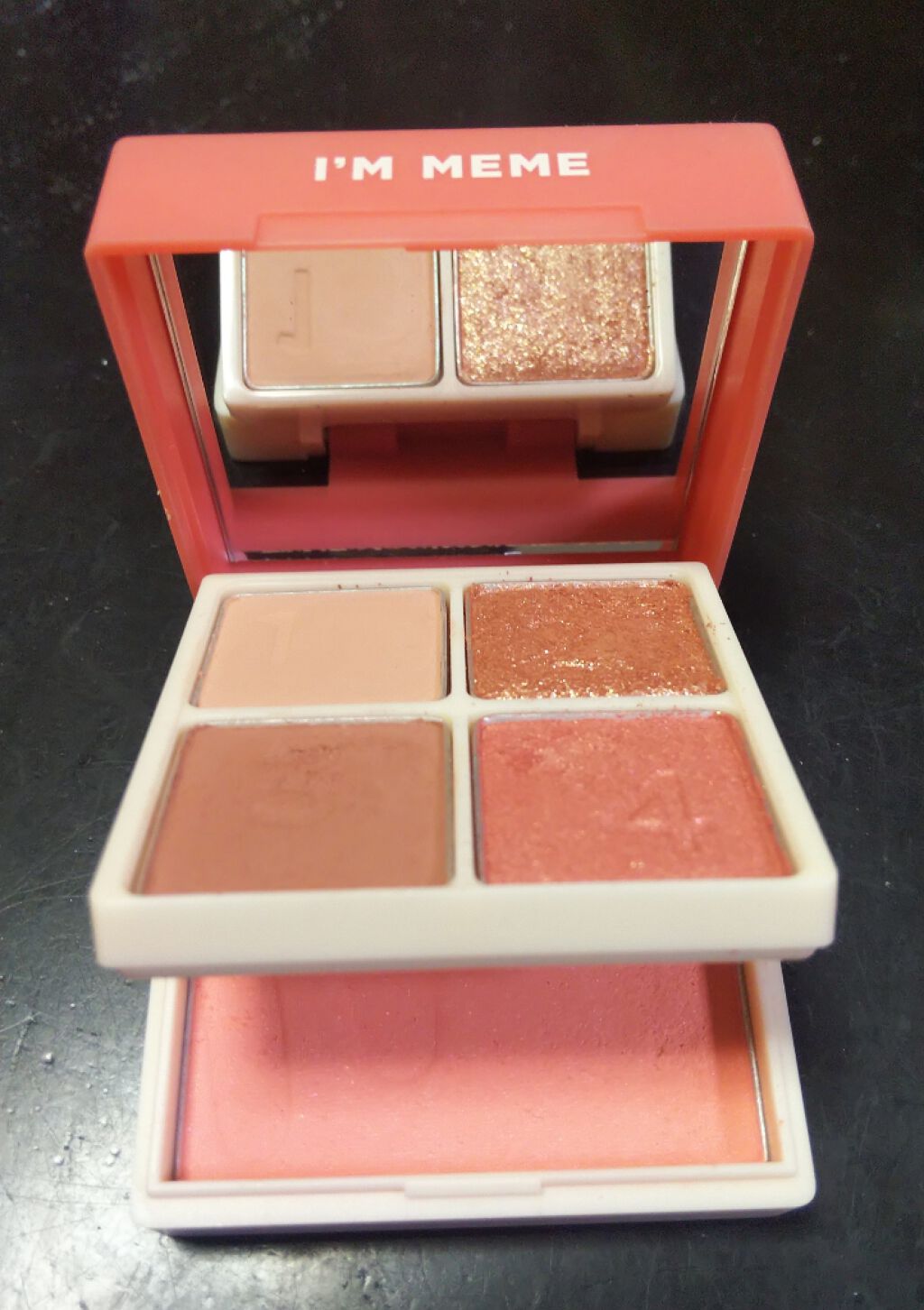マルチキューブ/i’m meme/アイシャドウパレットを使ったクチコミ(1枚目)