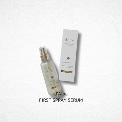 ダルバ ホワイトトリュフファーストスプレーセラム/ダルバ/ミスト状化粧水を使ったクチコミ(2枚目)