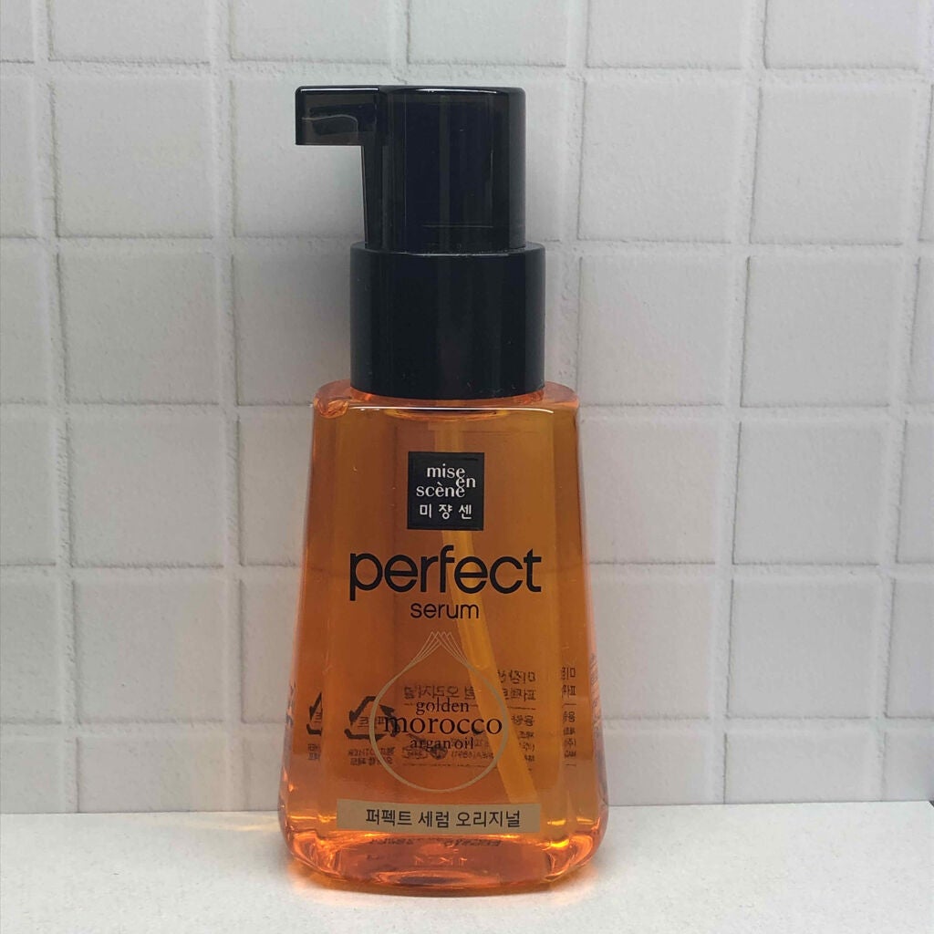 パーフェクト セラム オリジナル/miseenscene/ヘアオイルを使ったクチコミ(1枚目)